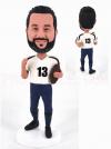 Custom bobbleheads sports bobblehead football player baseball lover volleyball fans Christmas gifts for athlete