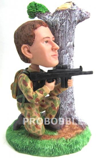 Custom bobbleheads Military Soldier figurine