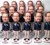 Custom bobbleheads bulk copying, bobblehead factory wholesale, Custom dolls for TV show hosts/standup comedy/singers/movie star/Hollywood stars, 500 or more (Please contact service@probobble.com)
