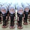 Custom bobbleheads bulk copying, bobblehead factory wholesale, handmade bobbleheads for team, gifts for coach, same face for 150-199 (Please contact service@probobble.com)
