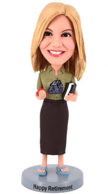 Custom bobbleheads teacher Bobble heads for her/mom/mother/professor