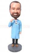 Custom doctor Bobblehead gifts for doctors/nurse/dentists follow me reception doll arms movable