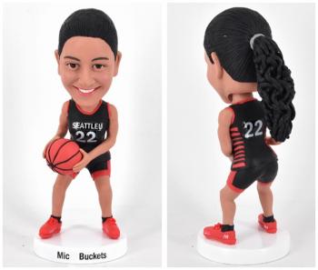 Custom bobbleehead Chicago Bulls basketball player(female/male)