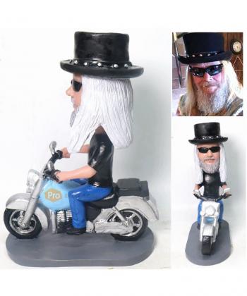 Custom bobbleheads Harley Davidson Father's Day Gifts For Dad Retirement