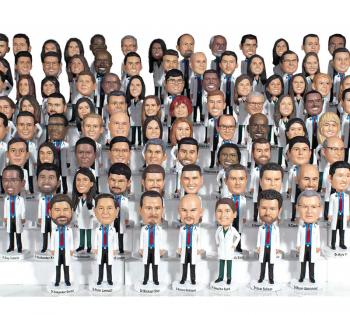 Wholesale Bulk Custom Bobbleheads Factory 4-100 Bobbleheads For Medical staff/doctors
