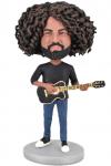 Custom bobbleheads Playing Guitar Bobbleheads Personalized From Photo