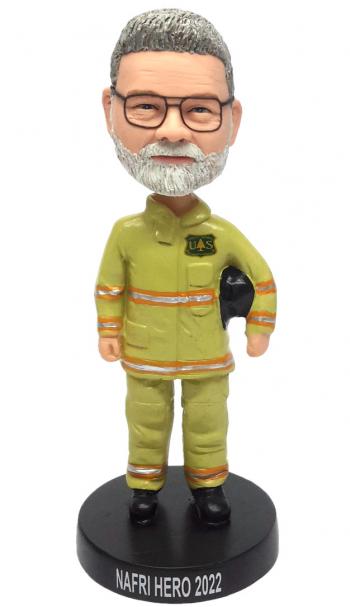 Custom bobbleheads firefighter