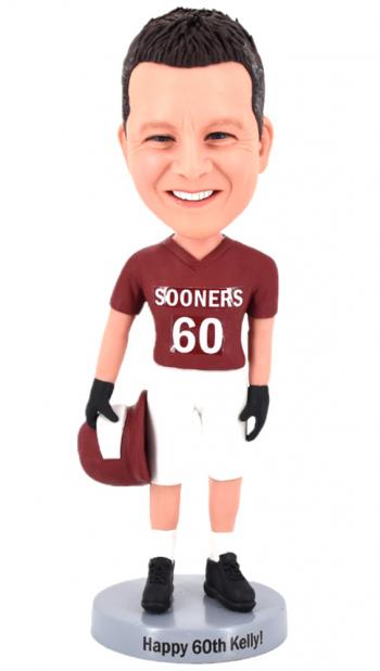 Custom bobbleheads American football player