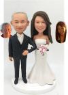 Custom bobbleheads wedding diamond anniversary gifts couple Custom bobbleheads wedding diamond anniversary gifts couple