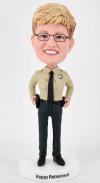 Custom bobbleheads Policewoman Personalized Bobbleheads Figurines