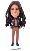 Custom bobbleheads Female officer police woman sherrif
