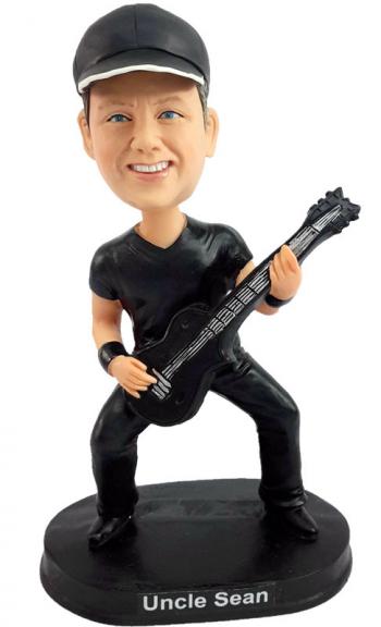 Custom Bobbleheads Rock Band Guitar Hero