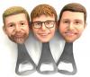 Groomsmen Gifts Custom beer bottle opener wedding gifts