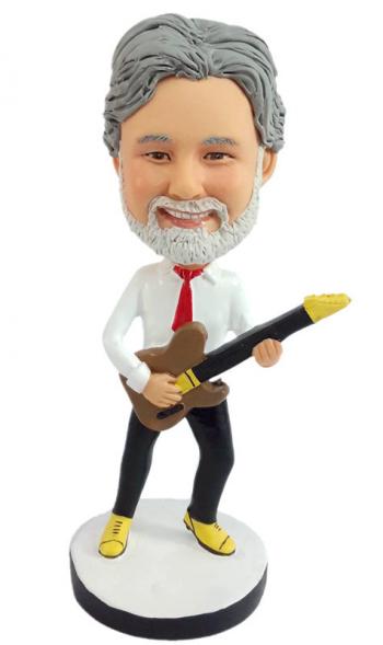 Custom Bobbleheads Guitar Player