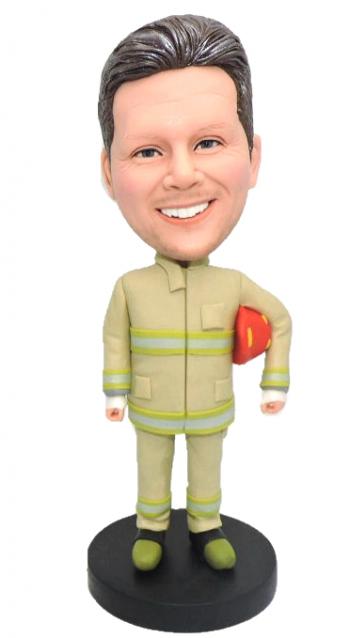 Custom Bobbleheads Fireman firefighter