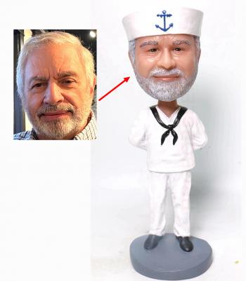 Custom Bobblehead Sailor soldiers birthday gifts for navy army retirement gifts