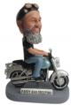 Custom bobblehead with harley davidson bike motorcycle