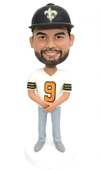 Custom bobbleheads football/baseball fans any team bobblehead