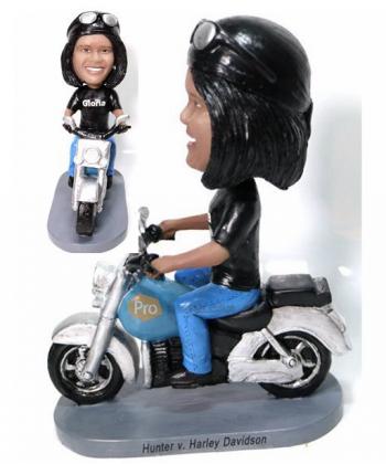 Custom bobbleheads Harley Davidson Mother's Days Motorcycle Gifts For Mom Birthday Gifts
