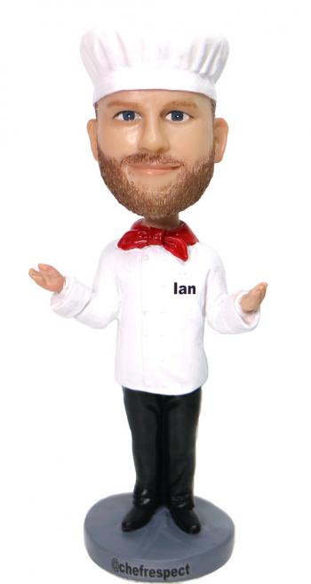 Custom Bobbleheads Male Chef