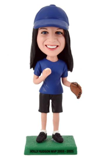 Custom bobblehead baseball female fans（any team）