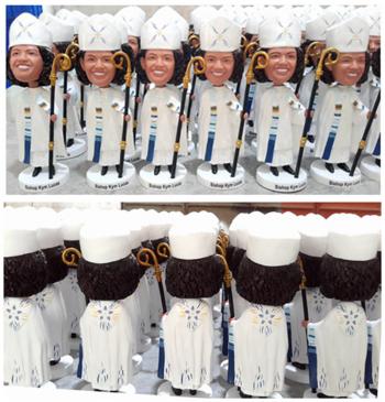Custom Bishop bobbleheads wholesale 50-1000 Copies, bobblehead factory, bulk copying bobblehead dolls for religious leader