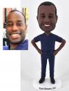 Custom doctor bobbleheads gift for doctor african american handmade birthday gifts Custom doctor bobbleheads gift for doctor african american handmade birthday gifts