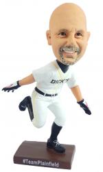 Custom bobbleheads baseball player running any team any logo