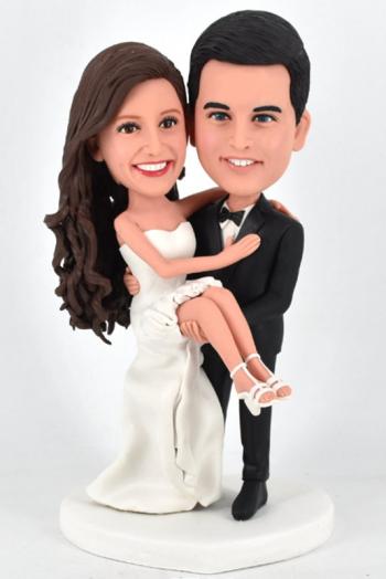 Custom bobbleheads Wedding gifts cake toppers couple anniversary gifts