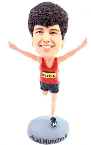 Custom Bobbleheads Runner marathon fans for male/female