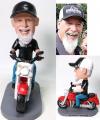 Custom bobbleheads Figurines Motorbike Gifts For Dad Retirement Gifts Custom bobbleheads Figurines Motorbike Gifts For Dad Retirement Gifts
