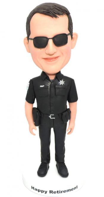 Custom Bobbleheads Police Officer