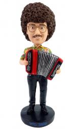 Custom bobbleheads accordion player