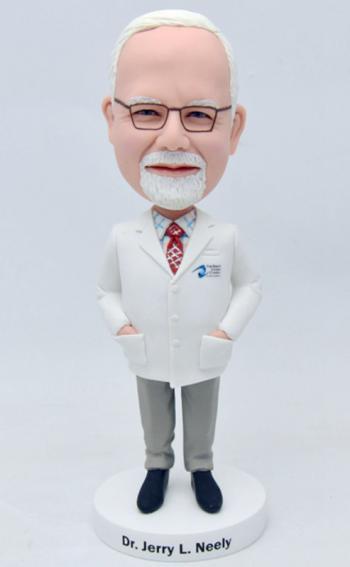 Custom bobblehead gift for father doctor