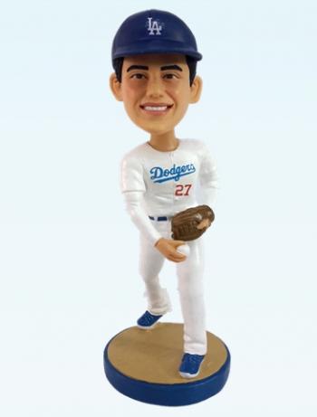 Custom Bobblehead gifts for him/boss/kids Los Angeles Dodgers Baseball