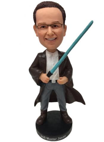 Custom bobbleheads Create Your own Jedi Knight Skywalker Bobbleheads