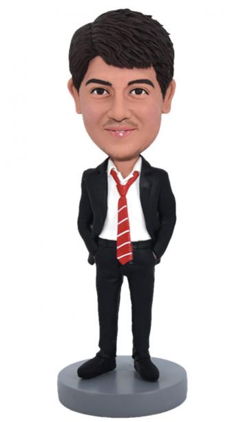 Custom bobbleheads Casual businessman