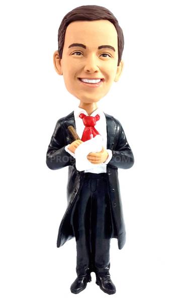 Custom Bobbleheads Lawyer writer recorder lord