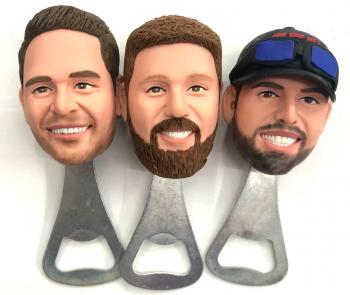 Custom opener with face on Fun gifts for boss/boyfriend/dad
