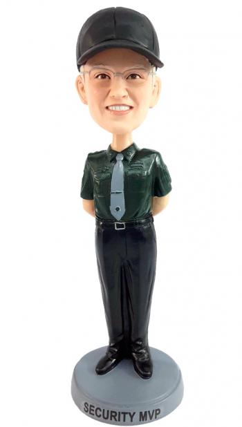 Custom Bobbleheads Security Guard Police Officer