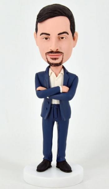 Custom bobblehead Investment Manager stock market 2022