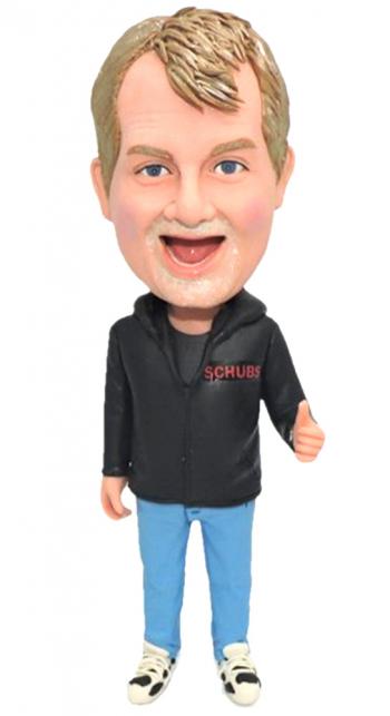 Custom bobbleheads thumbs up gfit for male boss husband