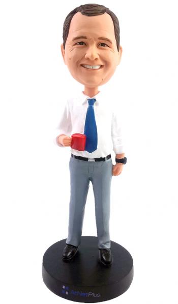 Custom Bobbleheads Businessman office bobbleheads