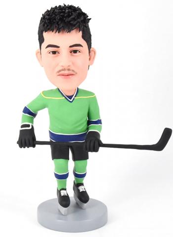 Custom Bobblehead Hockey Player Lacrosse fans