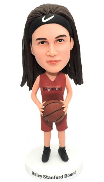 Custom Bobbleheads Female Basketball Player fans