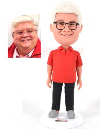 Custom bobblehead birthday gifts for dad retirement gifts for husband handmade bobbleheads for boss