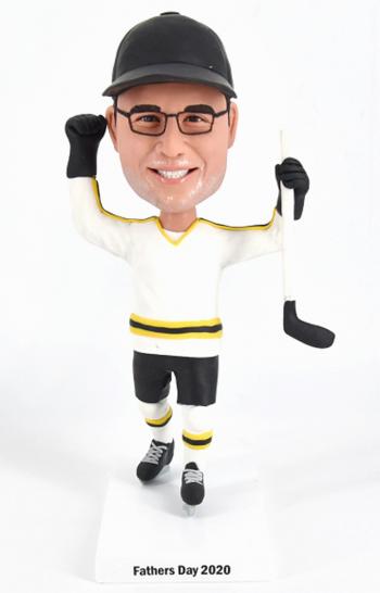 Custom Bobblehead Hockey Player fans bobbleheads