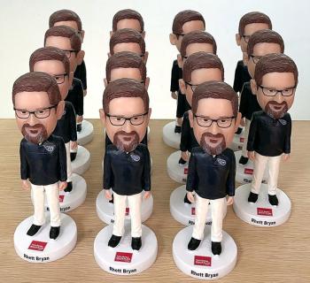 Custom Bobbleheads bossman Bobble heads 1-15 Bobble heads for boss/manager/him