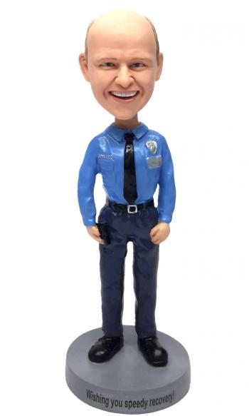 Custom bobbleheads Police/security Officer