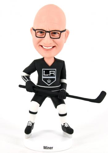 Custom bobbleheads Hockey player Los Angeles Kings(or any team)